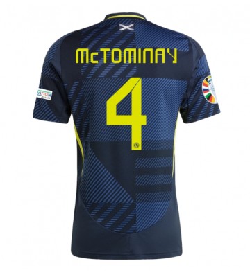 Skotland Scott McTominay #4 Replika Hjemmebanetrøje EM 2024 Kortærmet